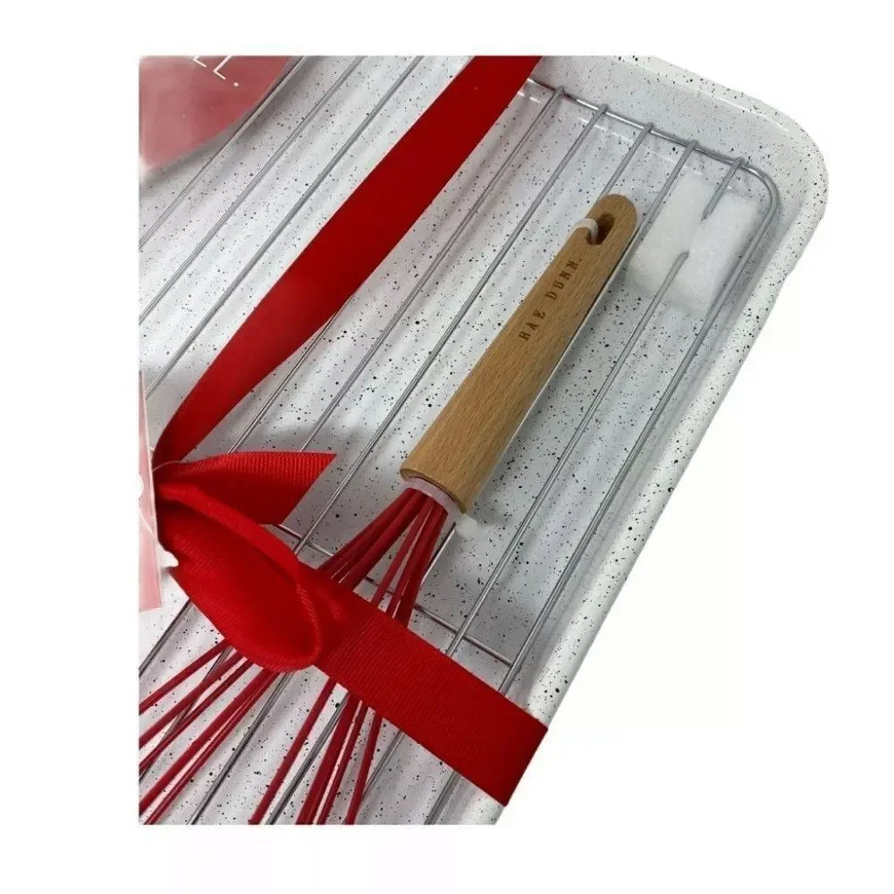 Rae Dunn NOEL‎ 4 Piece Baking Set Christmas Holiday Cookies Cake Pie Tray Cook